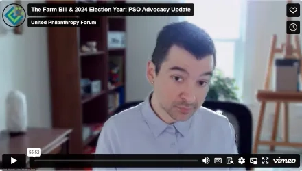 The Farm Bill & 2024 Election Year: PSO Advocacy Update